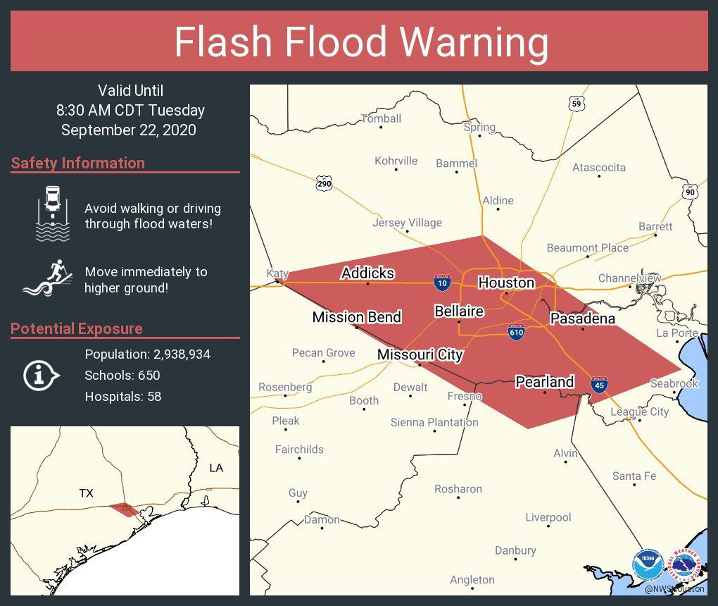 Flash Flood Warning Harris County